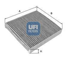 UFI 5422600 Фільтр, повітря у внутрішньому просторі