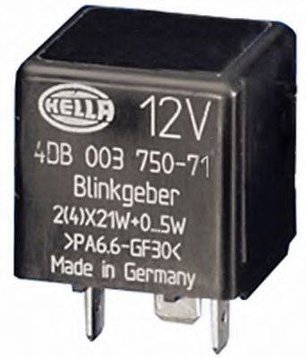 HELLA 4DB003750711 Переривник покажчиків повороту; Переривник покажчиків повороту
