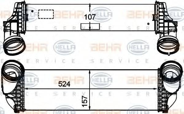 Інтеркулер HELLA 8ML 376 746-261