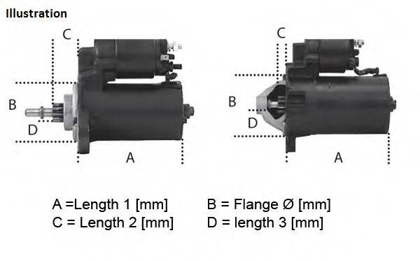 Стартер LUCAS ELECTRICAL LRS02201