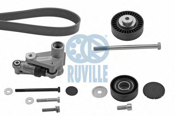 Полікліновий ремінний комплект RUVILLE 5509382 Полікліновий ремінний комплект RUVILLE 5509382