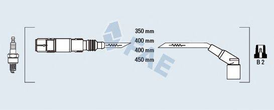 FAE 85955 Комплект дротів запалення