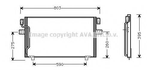 Конденсатор, кондиціонер AVA QUALITY COOLING DN5160