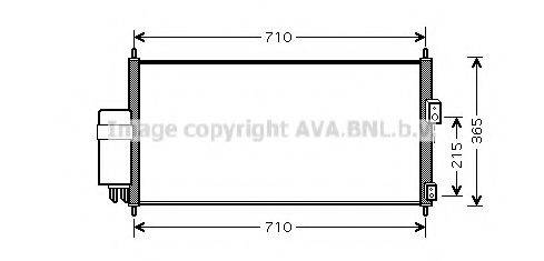 Конденсатор, кондиціонер AVA QUALITY COOLING DN5205D