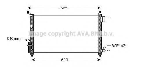 Конденсатор, кондиціонер AVA QUALITY COOLING DN5251