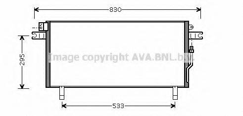 Конденсатор, кондиціонер AVA QUALITY COOLING DN5268