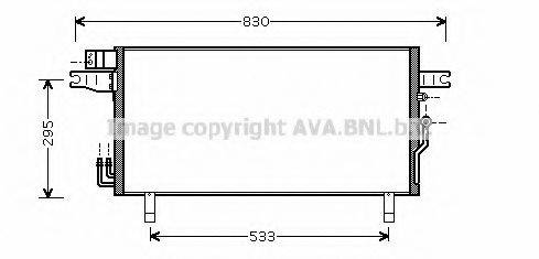 Конденсатор, кондиціонер AVA QUALITY COOLING DN5269