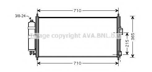 Конденсатор, кондиціонер AVA QUALITY COOLING DN5311D