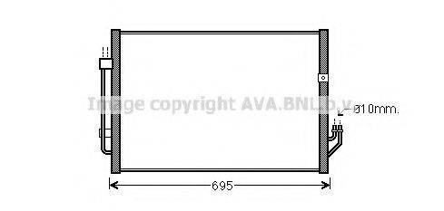 Конденсатор, кондиціонер AVA QUALITY COOLING DN5331