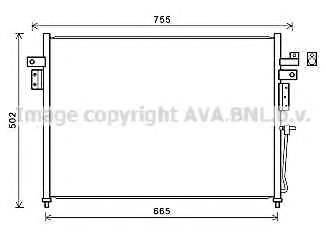 Конденсатор, кондиціонер AVA QUALITY COOLING DN5404