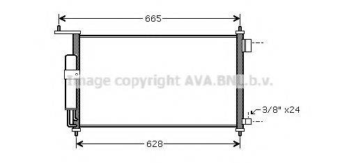 Конденсатор, кондиціонер AVA QUALITY COOLING DNA5332D