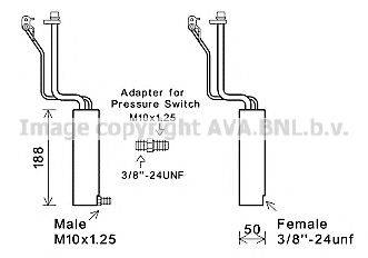 Осушувач, кондиціонер AVA QUALITY COOLING DND284