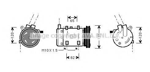 Компресор, кондиціонер AVA QUALITY COOLING DNK191