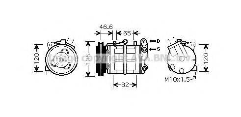 Компресор, кондиціонер AVA QUALITY COOLING DNK313