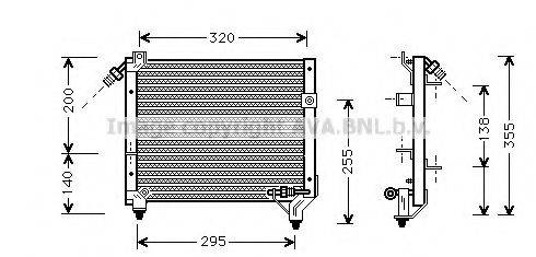 Конденсатор, кондиціонер AVA QUALITY COOLING DU5050