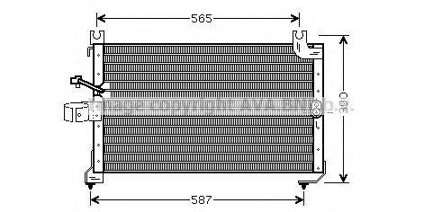 Конденсатор, кондиціонер AVA QUALITY COOLING DU5052