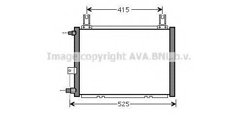 Конденсатор, кондиціонер AVA QUALITY COOLING DU5060