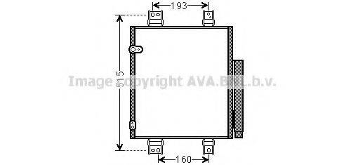 Конденсатор, кондиціонер AVA QUALITY COOLING DU5062