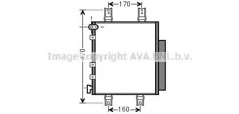 Конденсатор, кондиціонер AVA QUALITY COOLING DU5063