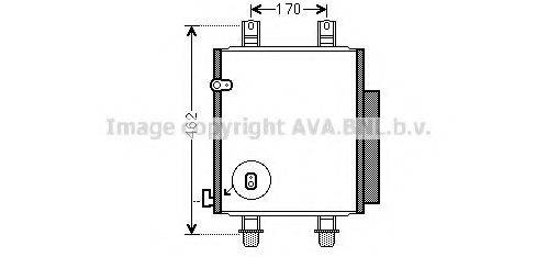 Конденсатор, кондиціонер AVA QUALITY COOLING DU5072