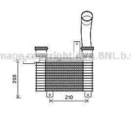 Інтеркулер AVA QUALITY COOLING DW4094