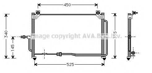 Конденсатор, кондиціонер AVA QUALITY COOLING DW5028