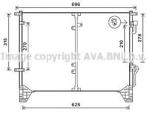 Конденсатор, кондиціонер AVA QUALITY COOLING DW5115