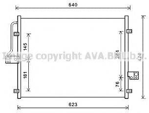 Конденсатор, кондиціонер AVA QUALITY COOLING DW5132