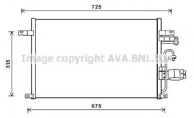 Конденсатор, кондиціонер AVA QUALITY COOLING DW5137D