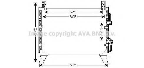 Конденсатор, кондиціонер AVA QUALITY COOLING DW5142