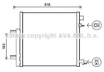 Конденсатор, кондиціонер AVA QUALITY COOLING DWA5140D