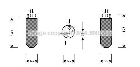 Осушувач, кондиціонер AVA QUALITY COOLING DWD029