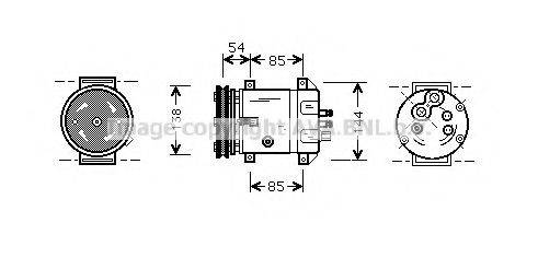 Компресор, кондиціонер AVA QUALITY COOLING DWK020