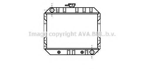 Радіатор, охолодження двигуна AVA QUALITY COOLING FD2003