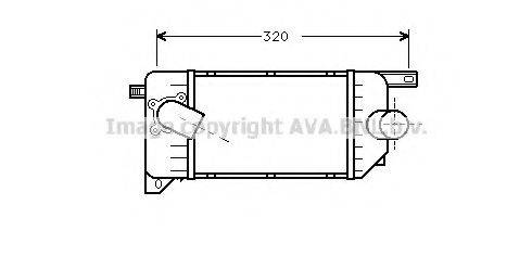 Інтеркулер AVA QUALITY COOLING FD4214