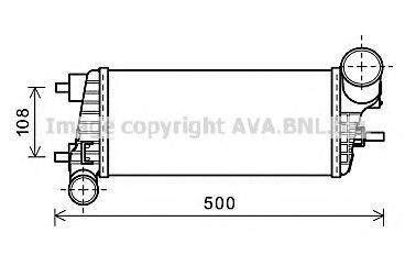 Інтеркулер AVA QUALITY COOLING FD4471