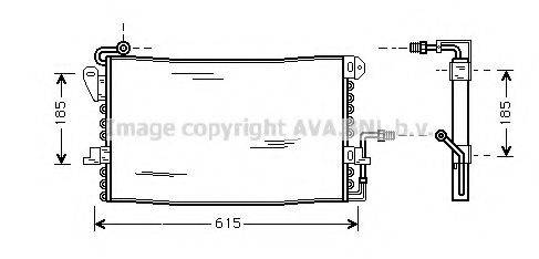 Конденсатор, кондиціонер AVA QUALITY COOLING FD5175