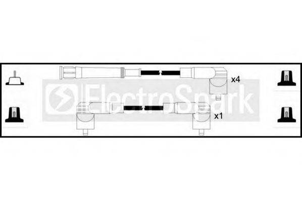 STANDARD OEK150 Комплект дротів запалення