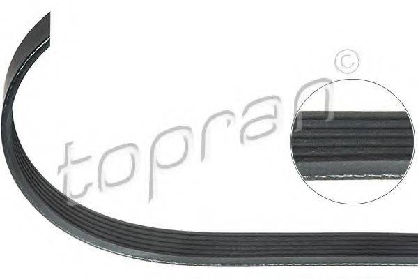 TOPRAN 302089 Полікліновий ремінь