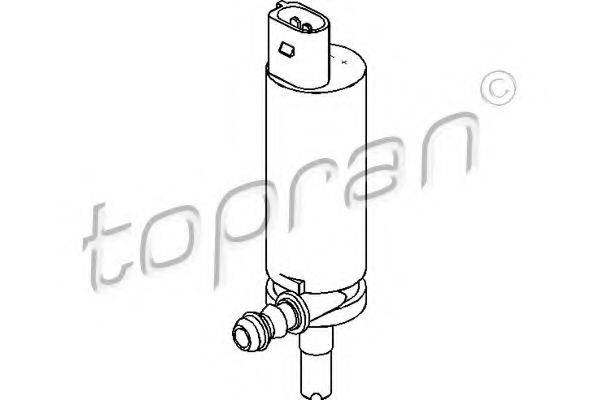 TOPRAN 500556 Водяний насос, система очищення фар