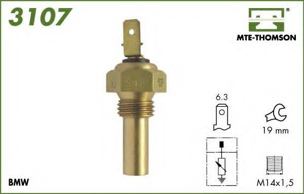 MTE-THOMSON 3107 Датчик, температура охолоджуючої рідини