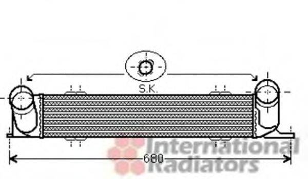 VAN WEZEL 06004378 Інтеркулер