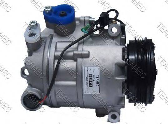 Компресор, кондиціонер TEAMEC 8629733 Компресор, кондиціонер TEAMEC 8629733