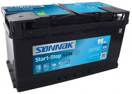 SONNAK SK950 Стартерна акумуляторна батарея; Стартерна акумуляторна батарея