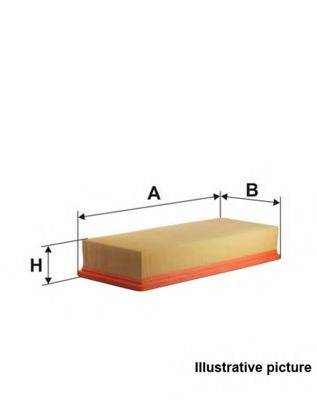 Повітряний фільтр OPEN PARTS EAF3449.10