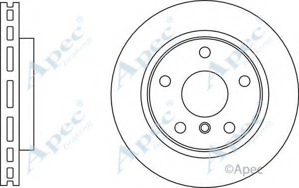 APEC BRAKING DSK3145 гальмівний диск