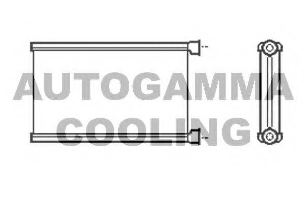 AUTOGAMMA 105390 Теплообмінник, опалення салону
