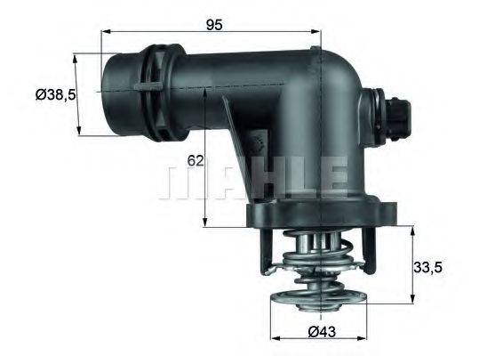 BEHR TM15105 Термостат, що охолоджує рідину
