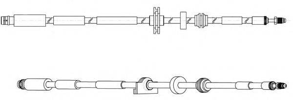 Гальмівний шланг FERODO FHY2854